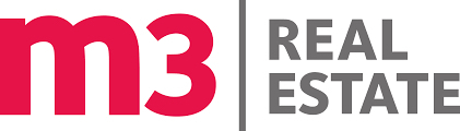 logo of m3 real estate company